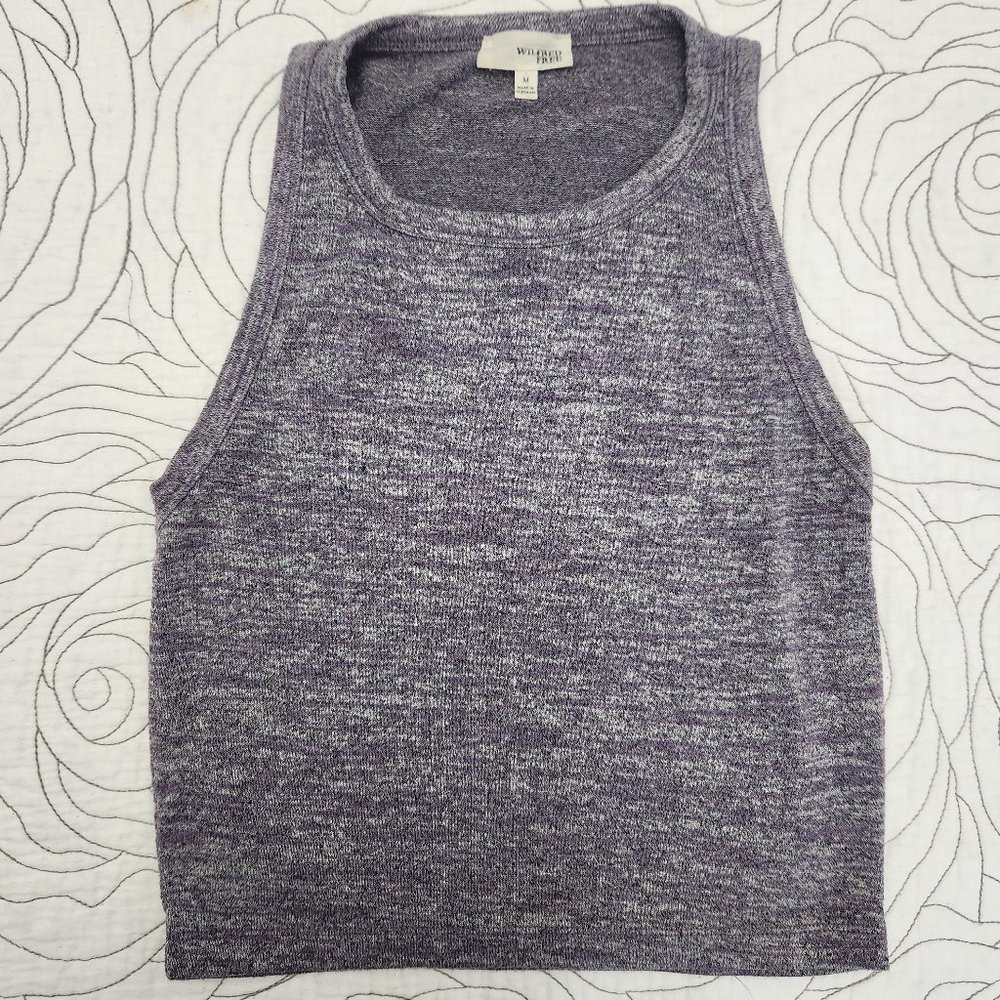 [M] Wilfred Free Sleeveless Aritzia Cropped Knit Tank Top